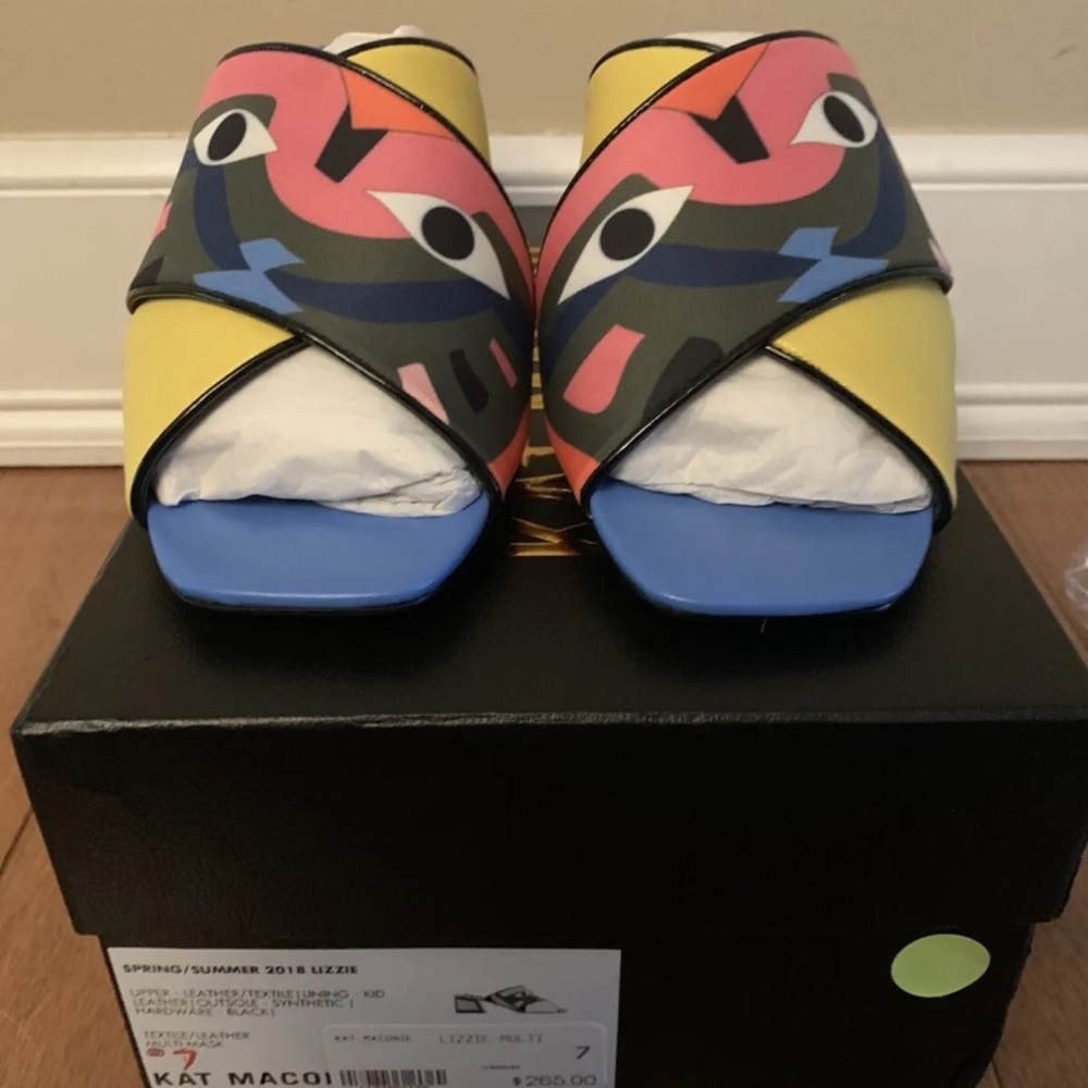 KAT MACONIE ‘Lizzie’ Multicolored Shoes SZ 7
